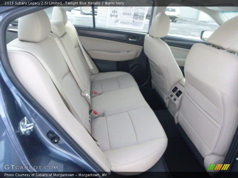 Twilight Blue Metallic / Warm Ivory 2015 Subaru Legacy 2.5i Limited