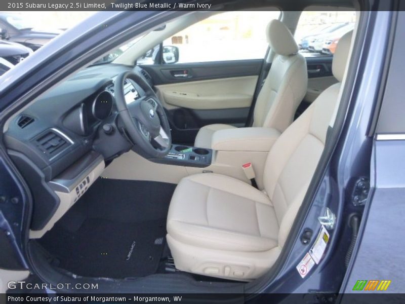 Twilight Blue Metallic / Warm Ivory 2015 Subaru Legacy 2.5i Limited