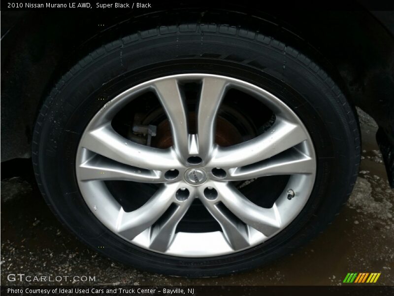 Super Black / Black 2010 Nissan Murano LE AWD