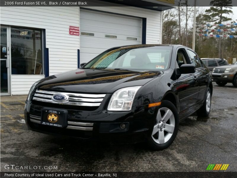 Black / Charcoal Black 2006 Ford Fusion SE V6