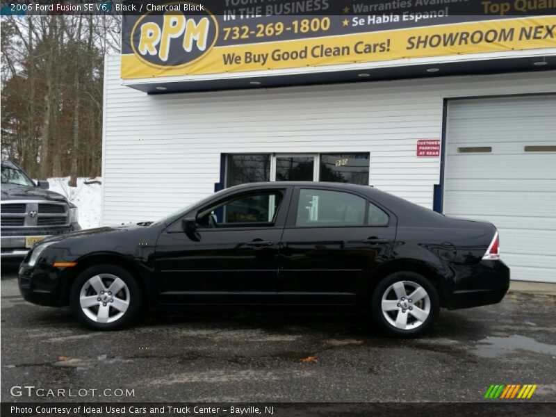 Black / Charcoal Black 2006 Ford Fusion SE V6