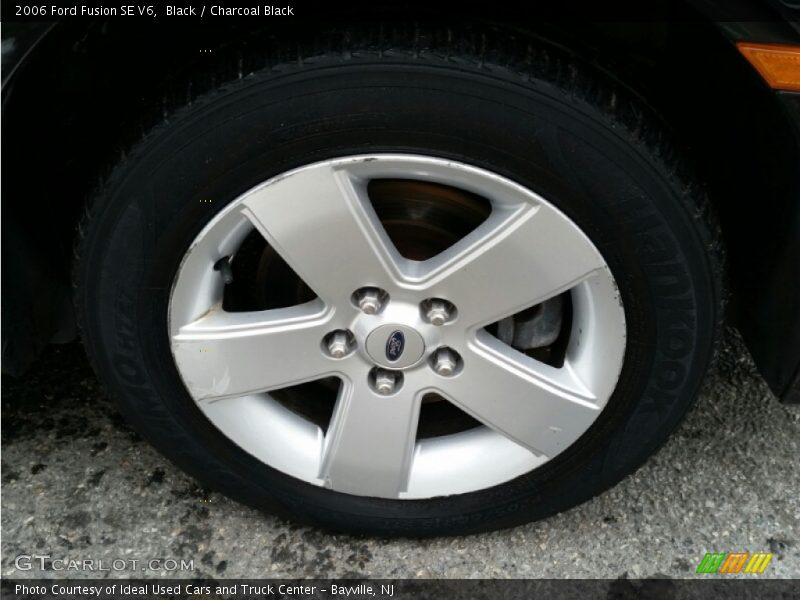 Black / Charcoal Black 2006 Ford Fusion SE V6