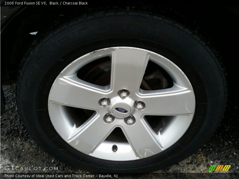 Black / Charcoal Black 2006 Ford Fusion SE V6