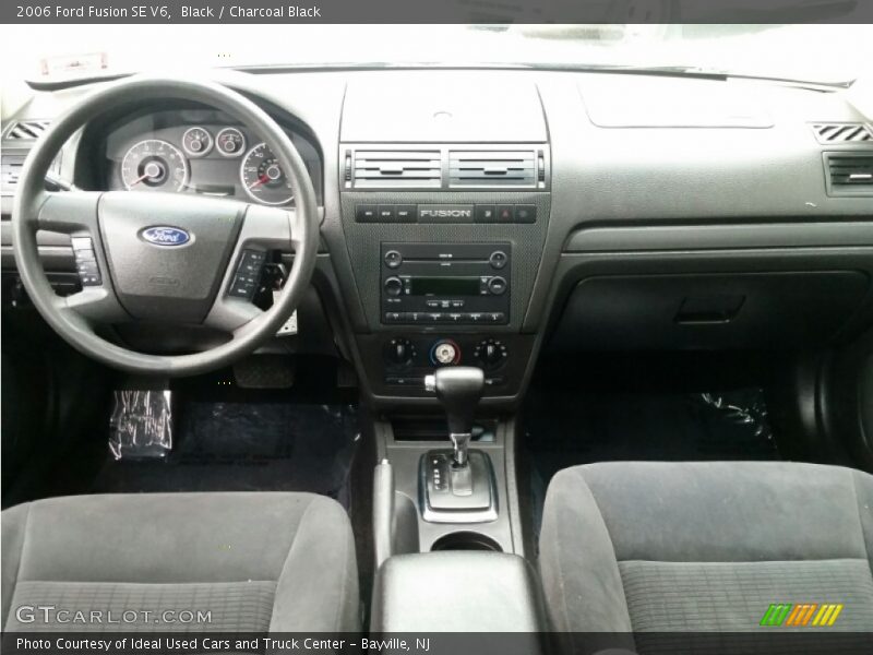 Black / Charcoal Black 2006 Ford Fusion SE V6