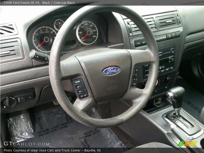 Black / Charcoal Black 2006 Ford Fusion SE V6