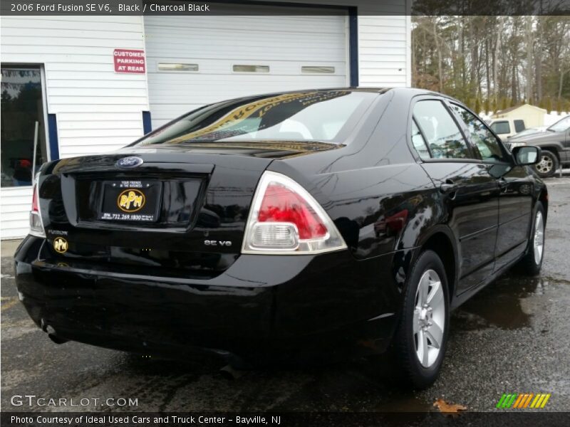 Black / Charcoal Black 2006 Ford Fusion SE V6