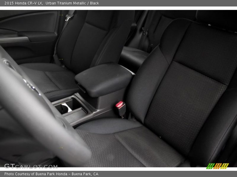 Urban Titanium Metallic / Black 2015 Honda CR-V LX