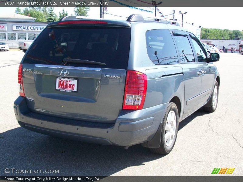 Green Meadow Gray / Gray 2007 Hyundai Entourage GLS