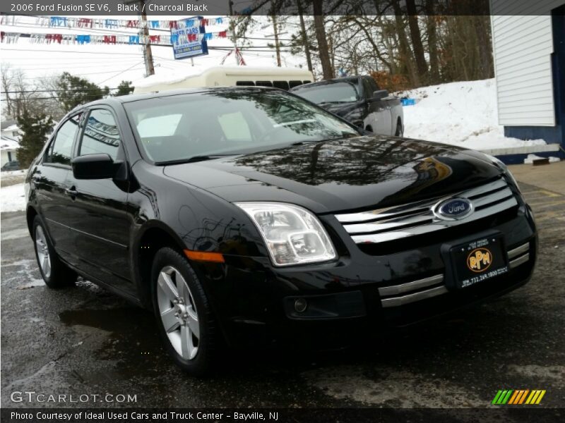 Black / Charcoal Black 2006 Ford Fusion SE V6