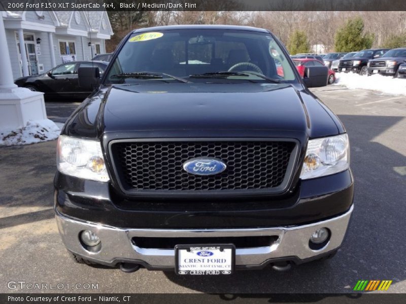 Black / Medium/Dark Flint 2006 Ford F150 XLT SuperCab 4x4