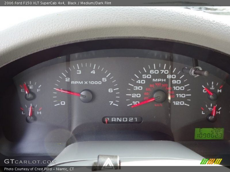 Black / Medium/Dark Flint 2006 Ford F150 XLT SuperCab 4x4