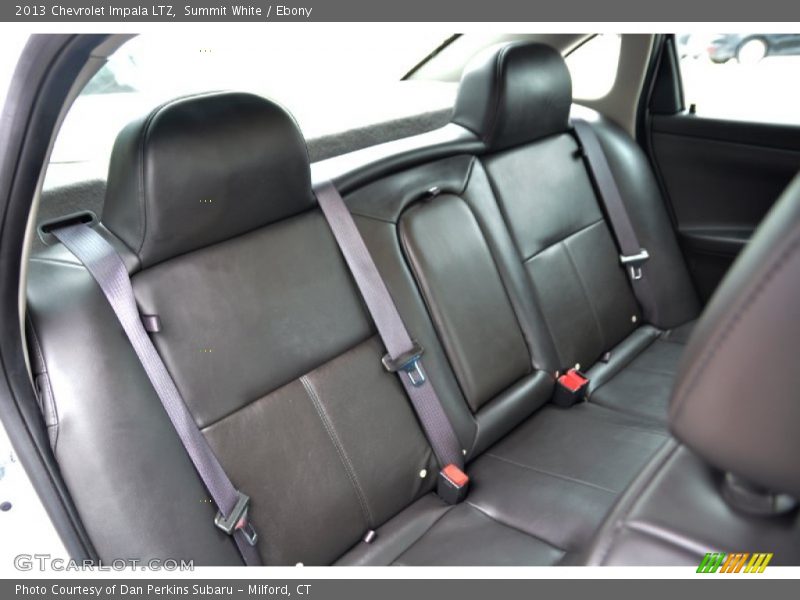 Summit White / Ebony 2013 Chevrolet Impala LTZ