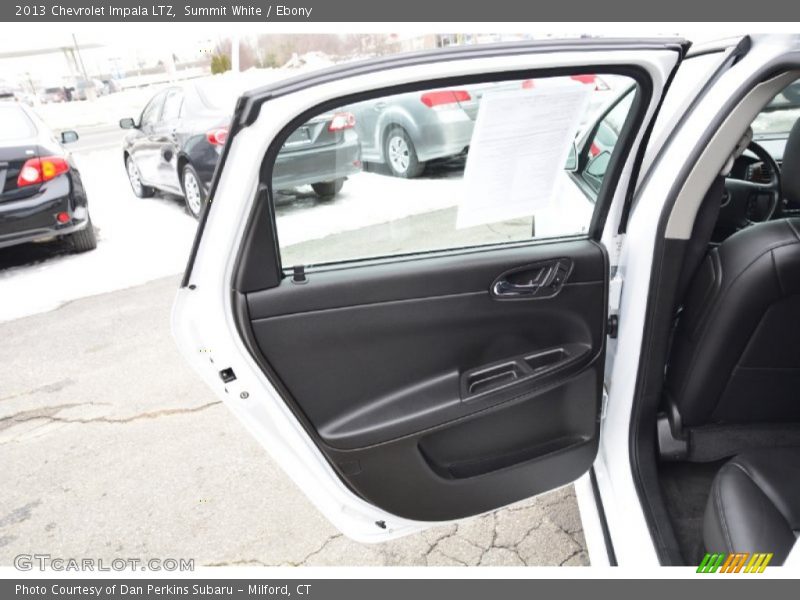 Summit White / Ebony 2013 Chevrolet Impala LTZ