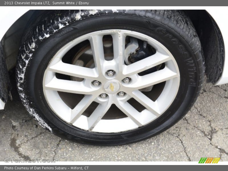 Summit White / Ebony 2013 Chevrolet Impala LTZ