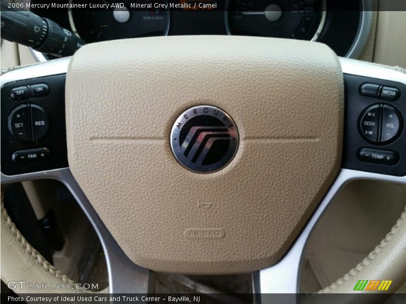 Mineral Grey Metallic / Camel 2006 Mercury Mountaineer Luxury AWD