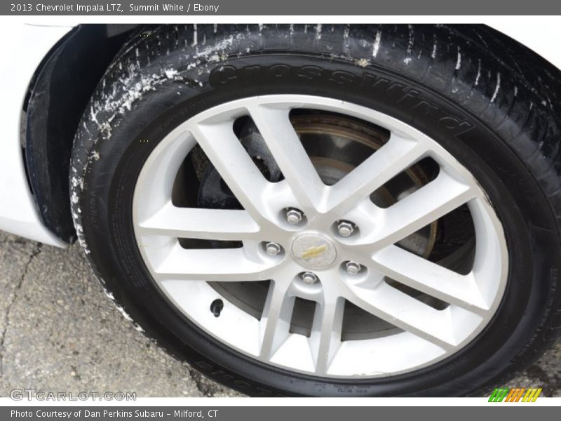 Summit White / Ebony 2013 Chevrolet Impala LTZ