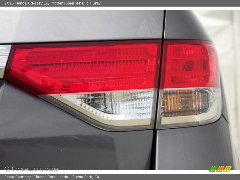Modern Steel Metallic / Gray 2015 Honda Odyssey EX