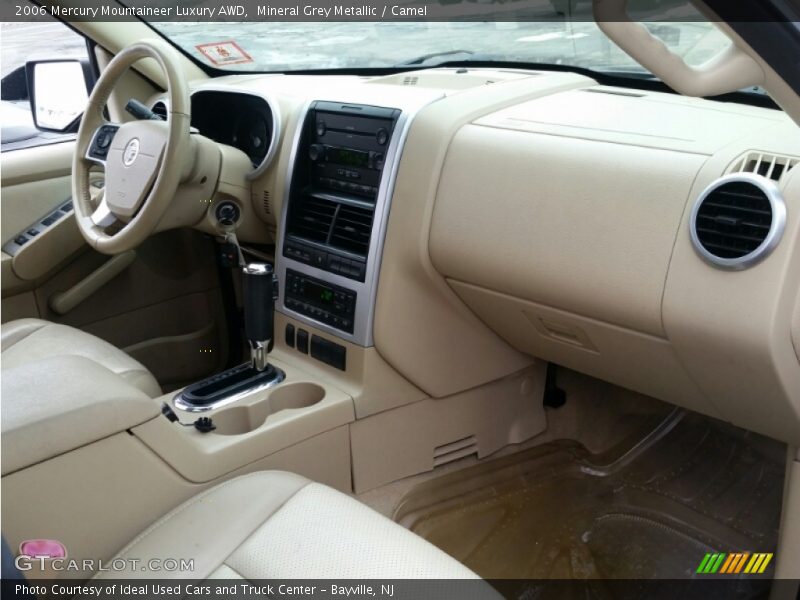 Mineral Grey Metallic / Camel 2006 Mercury Mountaineer Luxury AWD