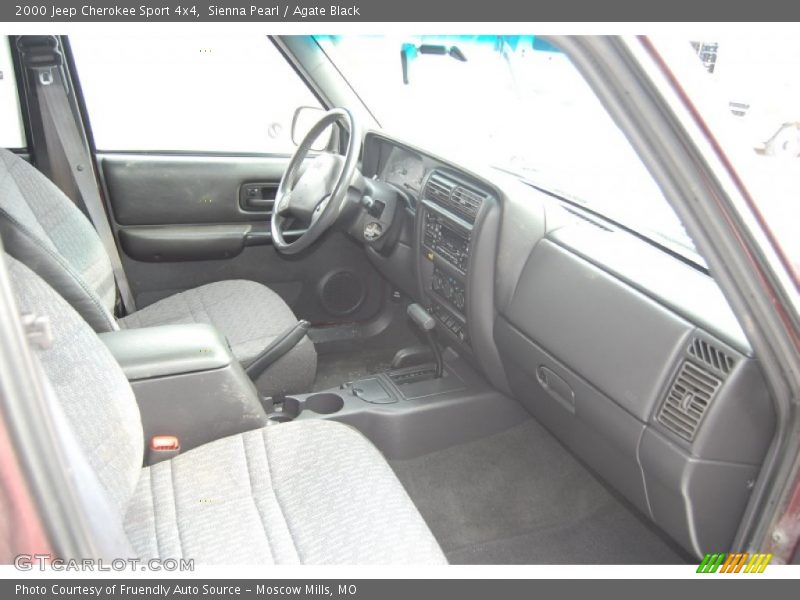 Sienna Pearl / Agate Black 2000 Jeep Cherokee Sport 4x4