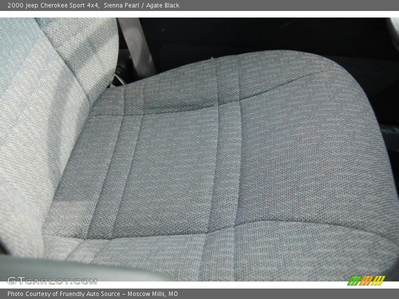 Sienna Pearl / Agate Black 2000 Jeep Cherokee Sport 4x4