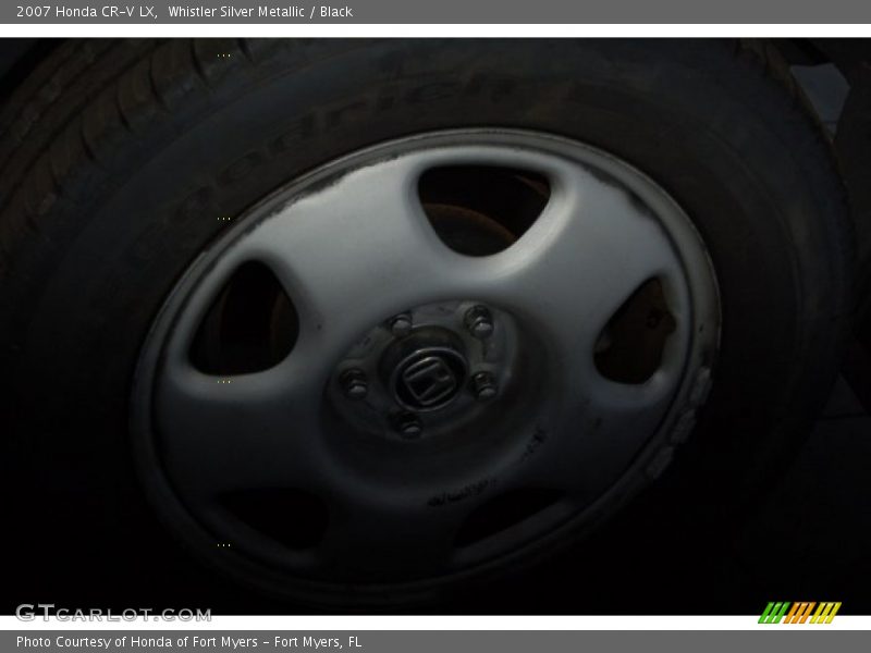 Whistler Silver Metallic / Black 2007 Honda CR-V LX