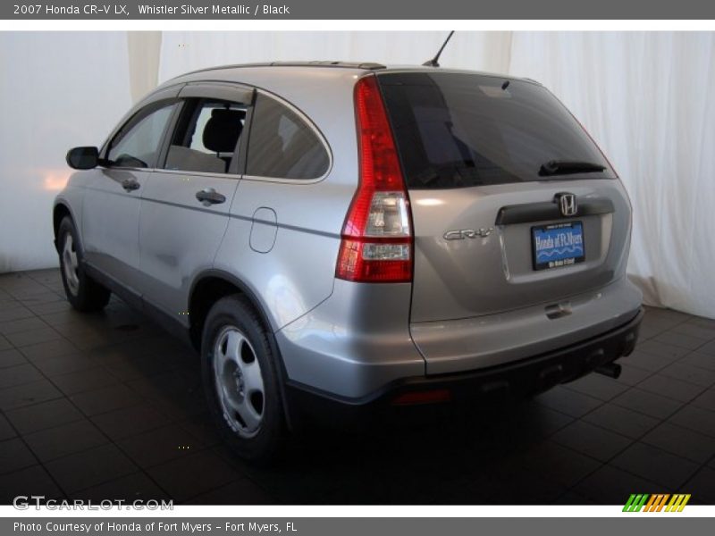 Whistler Silver Metallic / Black 2007 Honda CR-V LX