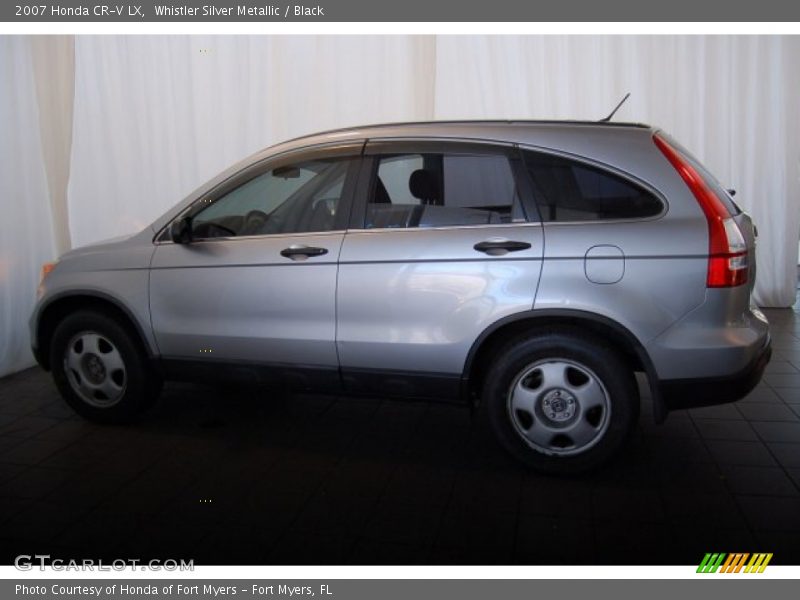 Whistler Silver Metallic / Black 2007 Honda CR-V LX