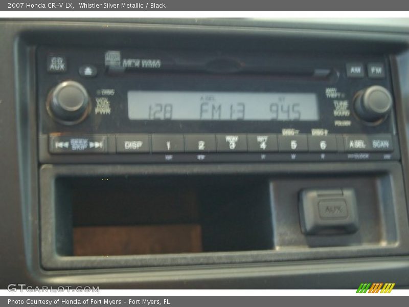 Whistler Silver Metallic / Black 2007 Honda CR-V LX