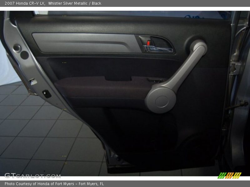 Whistler Silver Metallic / Black 2007 Honda CR-V LX