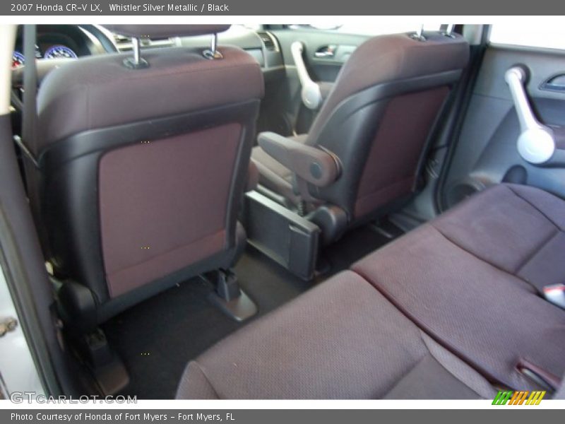 Whistler Silver Metallic / Black 2007 Honda CR-V LX
