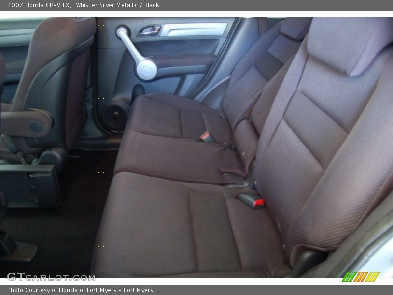 Whistler Silver Metallic / Black 2007 Honda CR-V LX