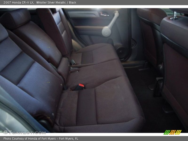 Whistler Silver Metallic / Black 2007 Honda CR-V LX