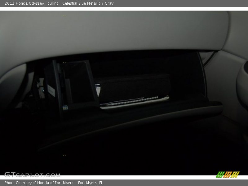 Celestial Blue Metallic / Gray 2012 Honda Odyssey Touring