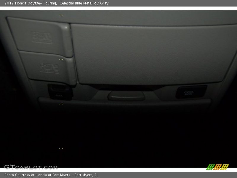 Celestial Blue Metallic / Gray 2012 Honda Odyssey Touring