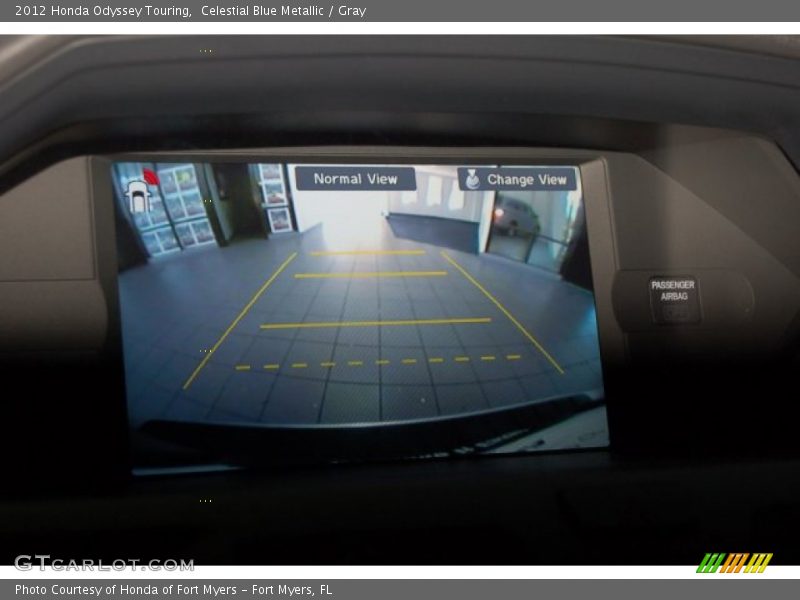 Celestial Blue Metallic / Gray 2012 Honda Odyssey Touring
