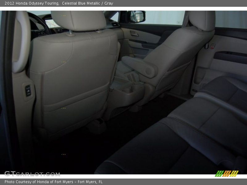 Celestial Blue Metallic / Gray 2012 Honda Odyssey Touring