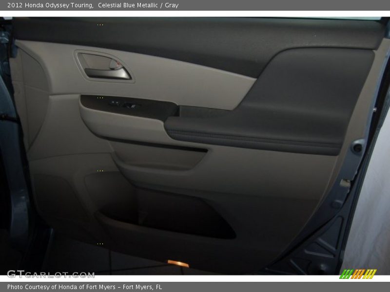 Celestial Blue Metallic / Gray 2012 Honda Odyssey Touring