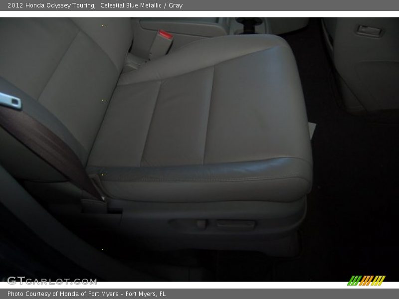 Celestial Blue Metallic / Gray 2012 Honda Odyssey Touring