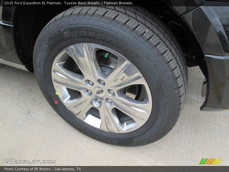 Tuxedo Black Metallic / Platinum Brunello 2015 Ford Expedition EL Platinum