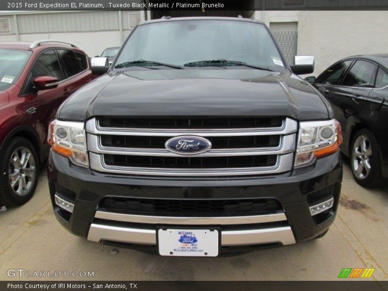 Tuxedo Black Metallic / Platinum Brunello 2015 Ford Expedition EL Platinum