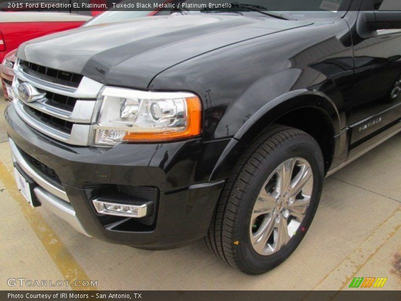 Tuxedo Black Metallic / Platinum Brunello 2015 Ford Expedition EL Platinum