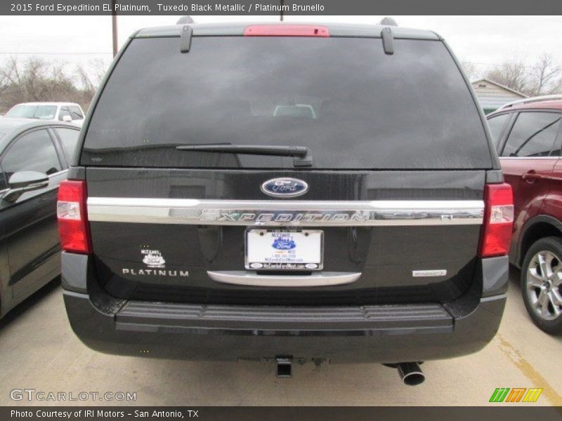 Tuxedo Black Metallic / Platinum Brunello 2015 Ford Expedition EL Platinum