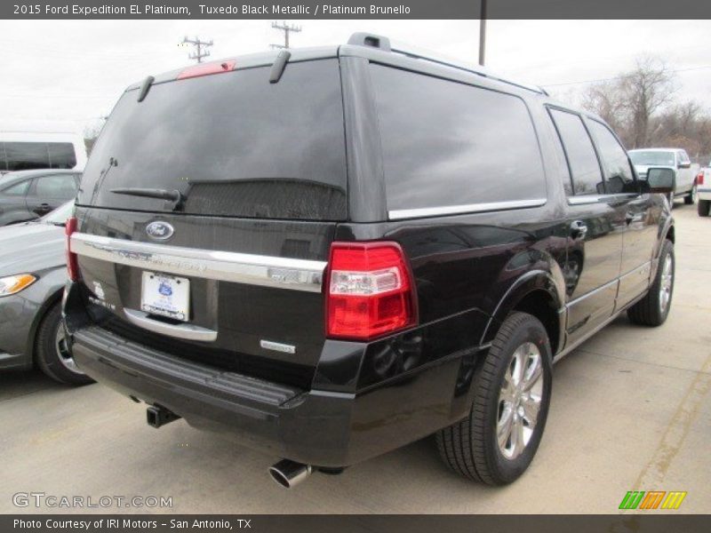 Tuxedo Black Metallic / Platinum Brunello 2015 Ford Expedition EL Platinum