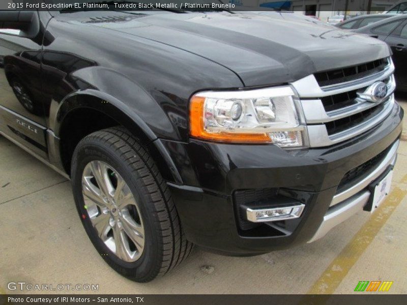 Tuxedo Black Metallic / Platinum Brunello 2015 Ford Expedition EL Platinum