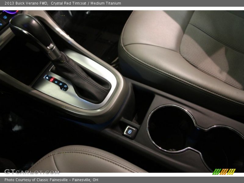 Crystal Red Tintcoat / Medium Titanium 2013 Buick Verano FWD
