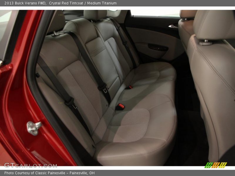 Crystal Red Tintcoat / Medium Titanium 2013 Buick Verano FWD