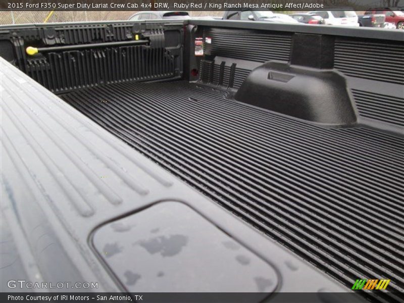 Ruby Red / King Ranch Mesa Antique Affect/Adobe 2015 Ford F350 Super Duty Lariat Crew Cab 4x4 DRW