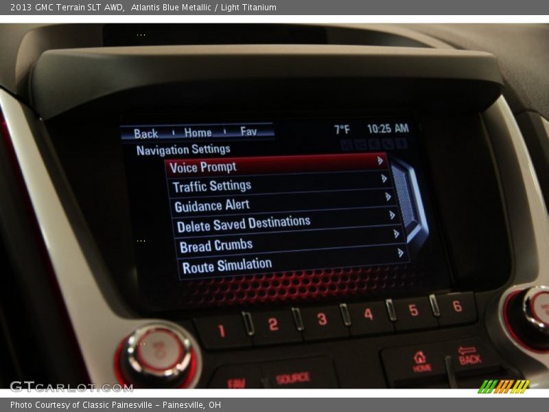 Atlantis Blue Metallic / Light Titanium 2013 GMC Terrain SLT AWD