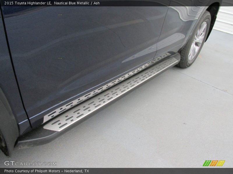 Nautical Blue Metallic / Ash 2015 Toyota Highlander LE