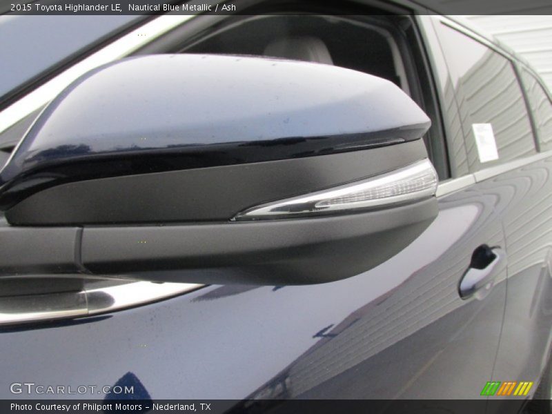 Nautical Blue Metallic / Ash 2015 Toyota Highlander LE